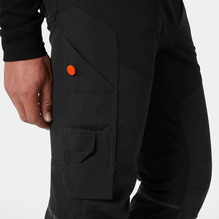 Helly Hansen Kensington BRZ Connect Lightweight Work Trousers Black Feature 3#colour_black