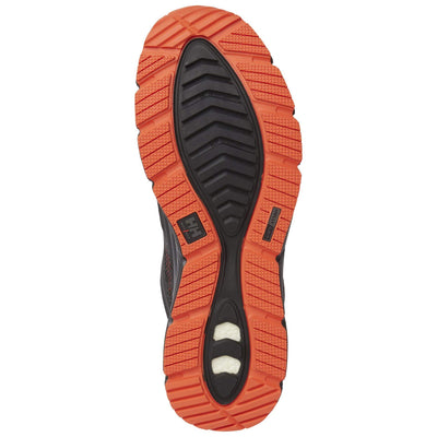 Helly Hansen Kensington Boa O1 Work Shoes Black/Orange 5 Sole #colour_black-orange