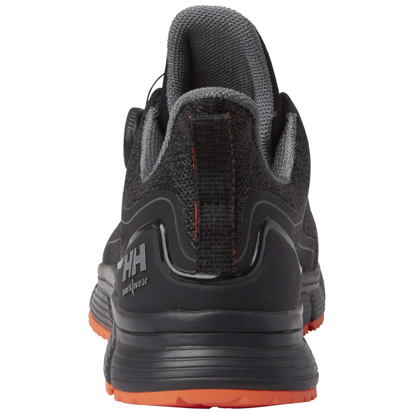 Helly Hansen Kensington Boa O1 Work Shoes Black/Orange 6 Heel #colour_black-orange