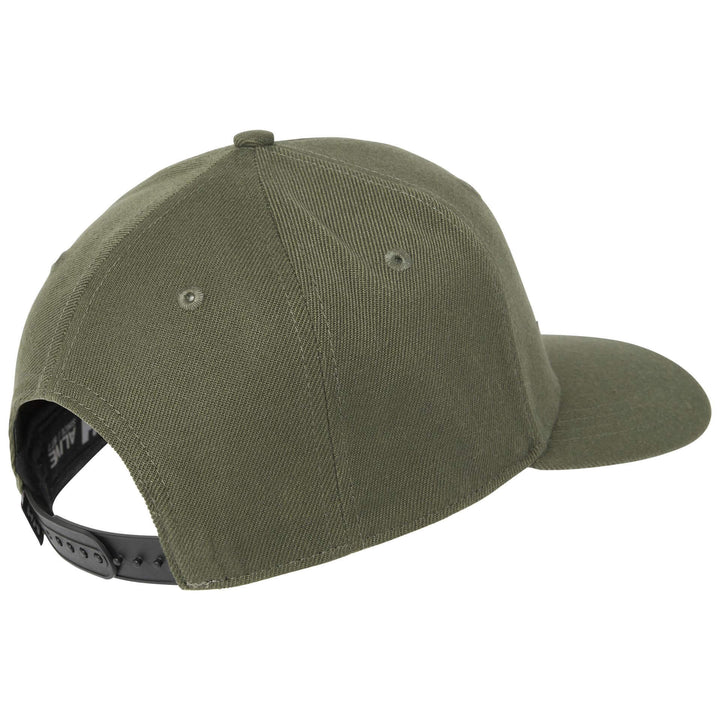 Helly Hansen Kensington Cap Black Front#colour_olive-night