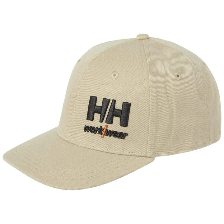 Helly Hansen Kensington Cap Black Front#colour_sand