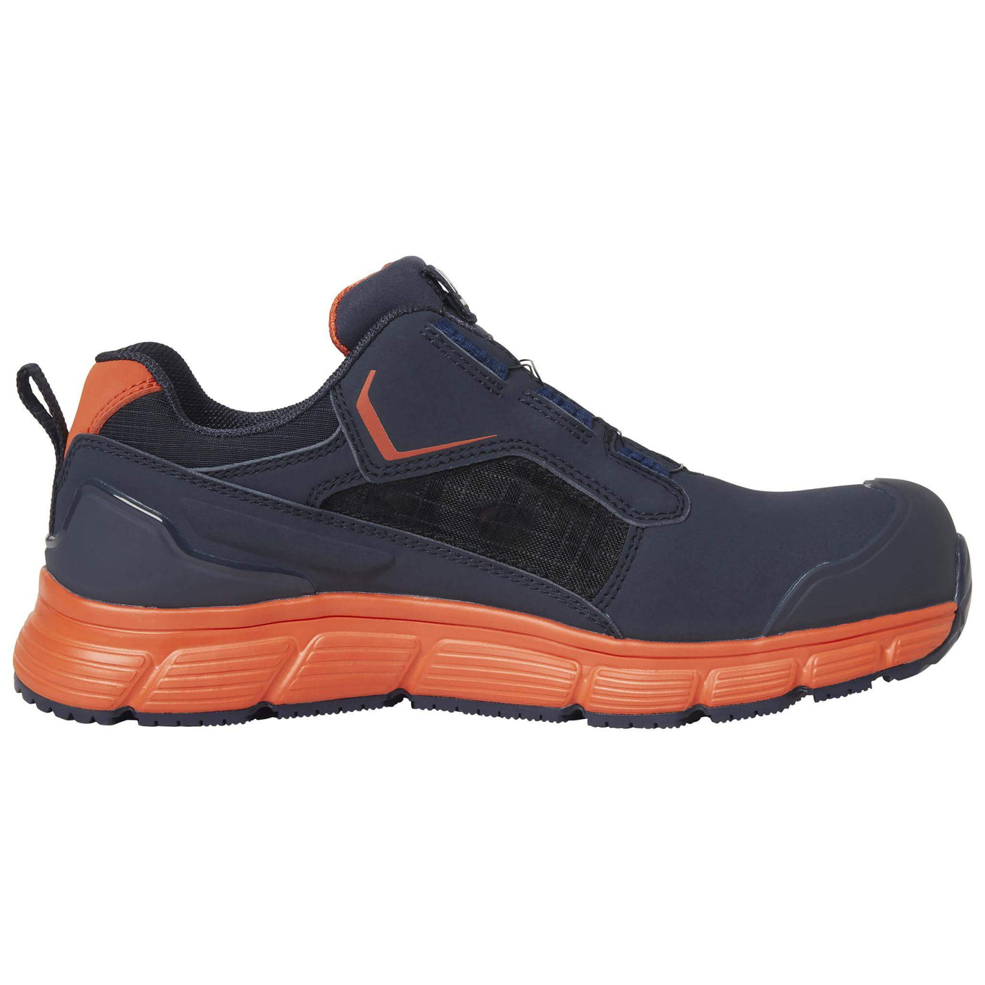 Helly Hansen Kensington MXR Boa S1PL Lightweight Composite Safety Sandals Navy/Orange Side#colour_navy-orange