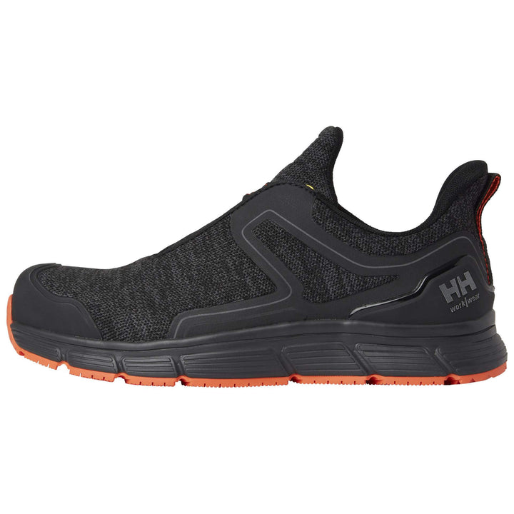 Helly Hansen Kensington S3 Toe Cap Work Safety Shoes Black/Orange 1 Front #colour_black-orange