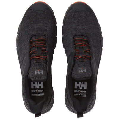 Helly Hansen Kensington S3 Toe Cap Work Safety Shoes Black/Orange 5 Top #colour_black-orange