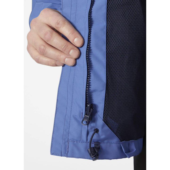 Helly Hansen Manchester 2.0 Waterproof Shell Jacket Stone Blue Feature 2#colour_stone-blue