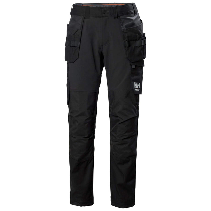 Helly Hansen Oxford 4X Stretch Construction Trousers Black 1 Front 