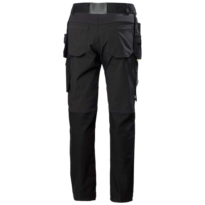 Helly Hansen Oxford 4X Stretch Construction Trousers Black 2 Rear 