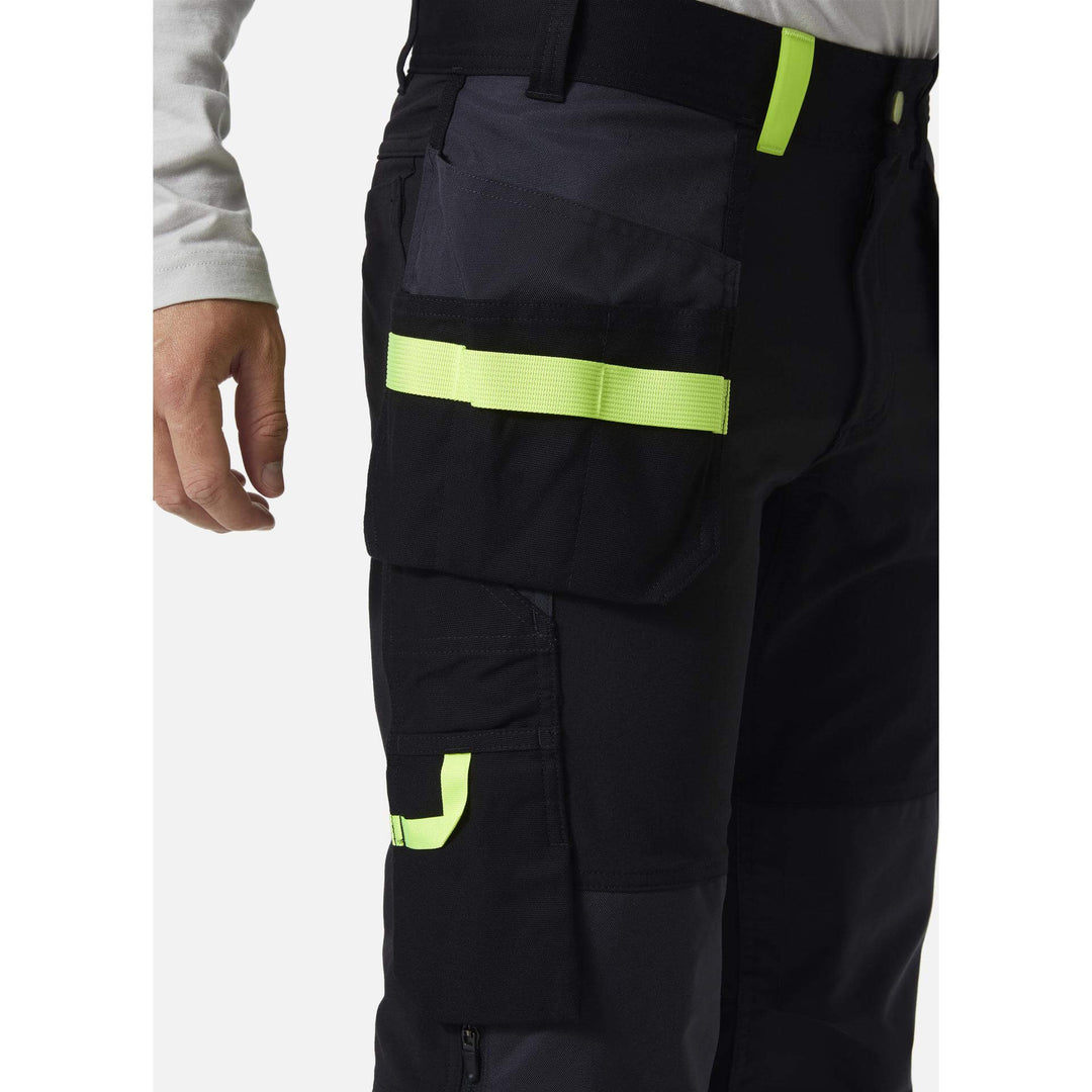 Helly Hansen Oxford 4X Stretch Construction Trousers Black/Ebony Feature 1