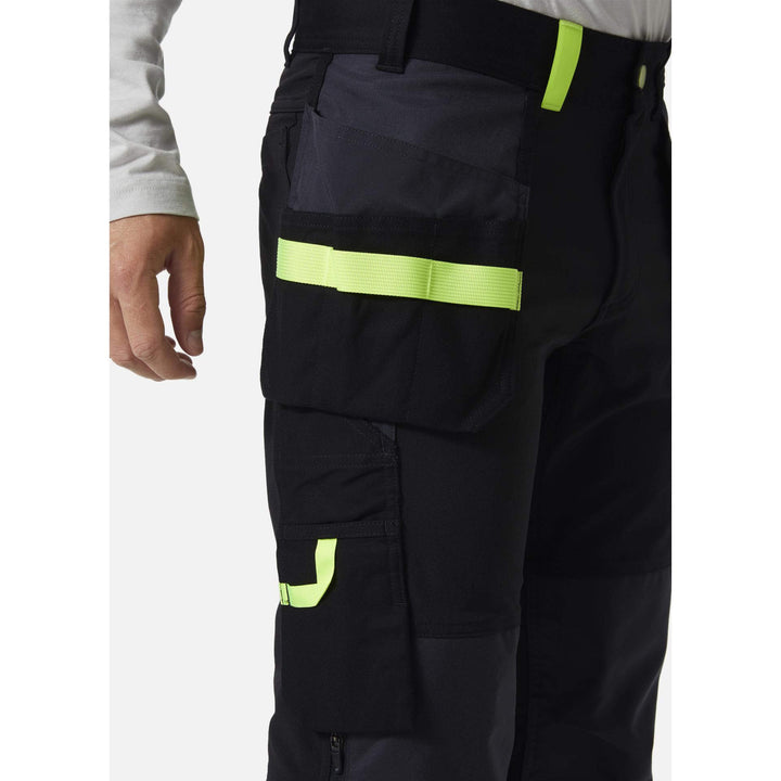 Helly Hansen Oxford 4X Stretch Construction Trousers Black/Ebony Feature 1