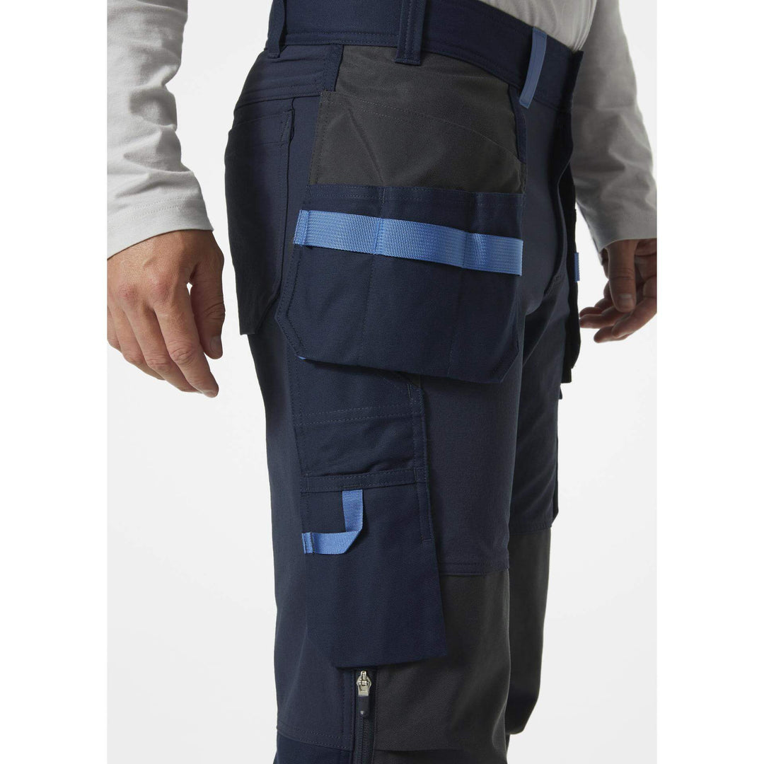 Helly Hansen Oxford 4X Stretch Construction Trousers Navy/Ebony Feature 2
