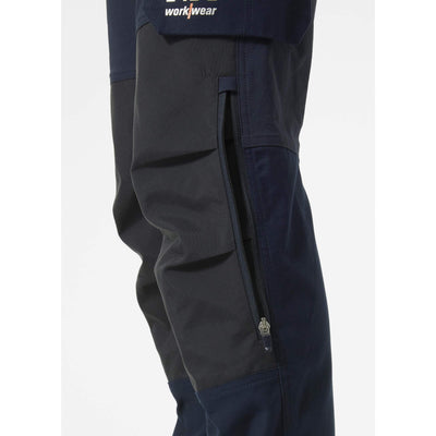 Helly Hansen Oxford 4X Stretch Construction Trousers Navy/Ebony Feature 3#colour_navy-ebony