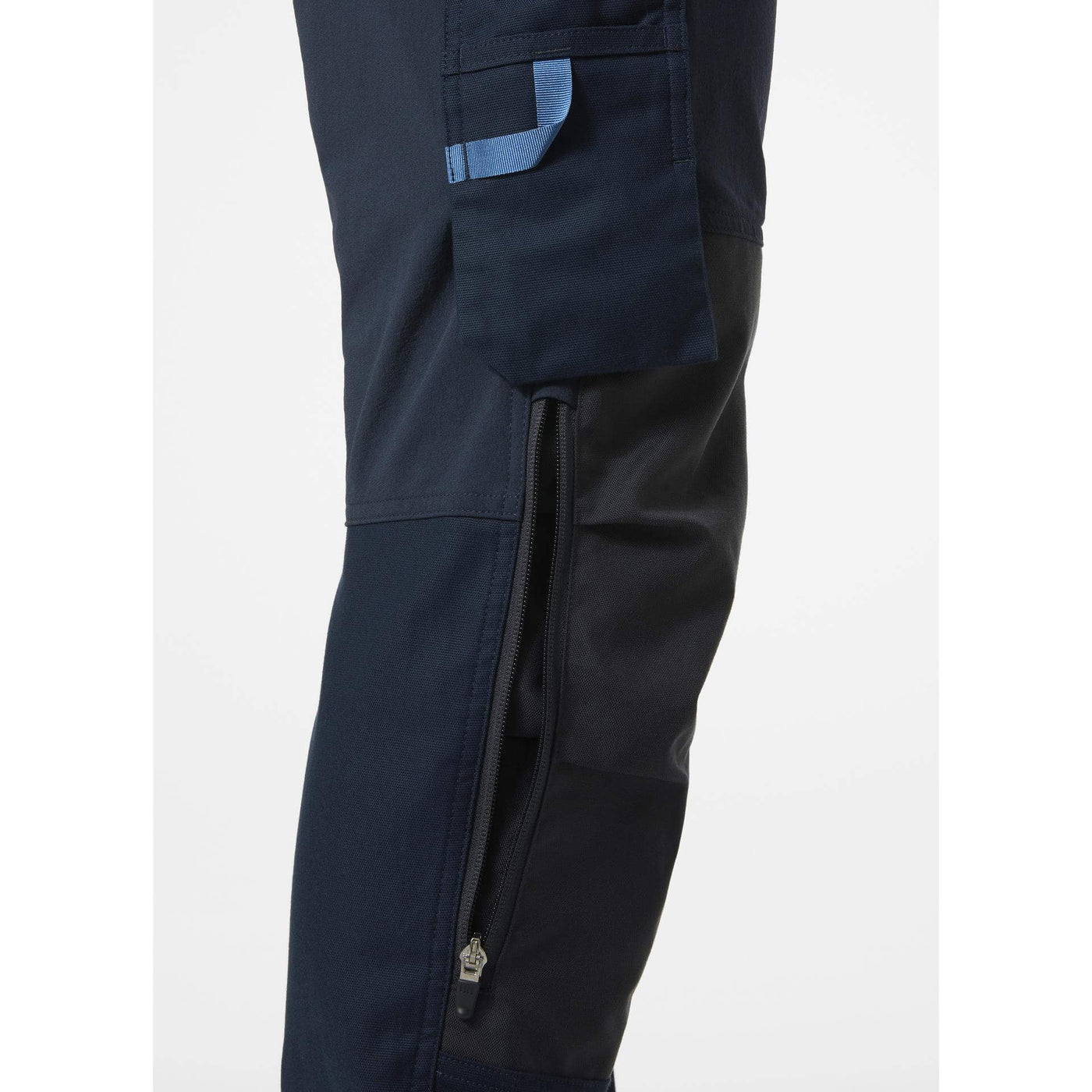 Helly Hansen Oxford 4X Stretch Work Trousers Navy/Ebony Feature 3#colour_navy-ebony