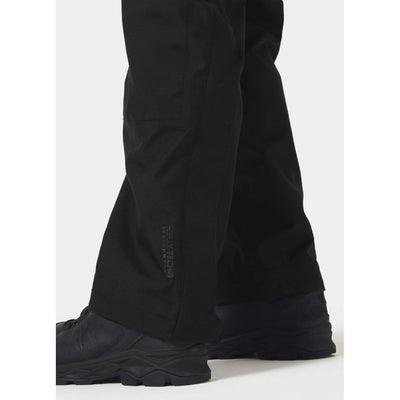 Helly Hansen Oxford Waterproof Shell Bib and Brace Pants Black Feature 4#colour_black