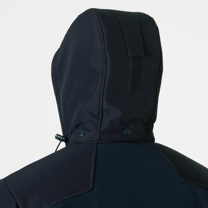 Helly Hansen Oxford Winter Softshell Jacket with Detachable Hood Navy Feature 2#colour_navy