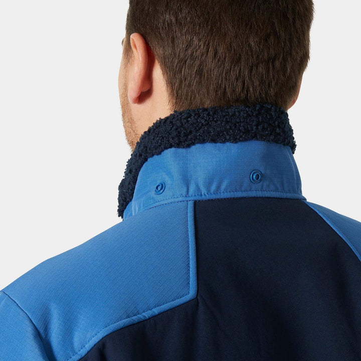 Helly Hansen Oxford Winter Softshell Jacket with Detachable Hood Navy/Stone Blue Feature 3#colour_navy-stone-blue