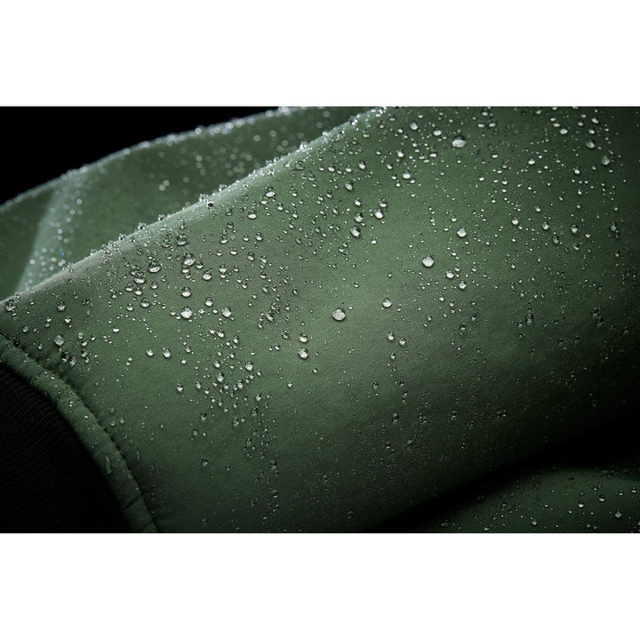 Helly Hansen Oxford Winter Softshell Jacket with Detachable Hood Spruce/Darkest Spruce Detail 1#colour_spruce-darkest-spruce