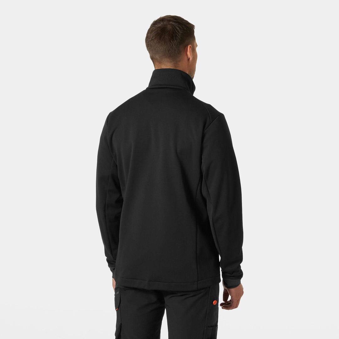 Helly Hansen Tech Midlayer Fleece Black OnBody 2#colour_black