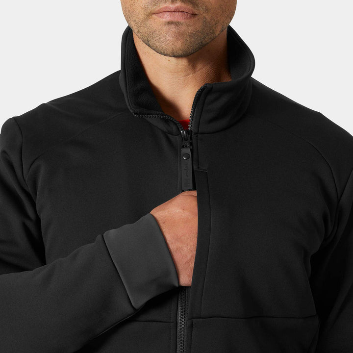 Helly Hansen Tech Midlayer Fleece Black Feature 3#colour_black