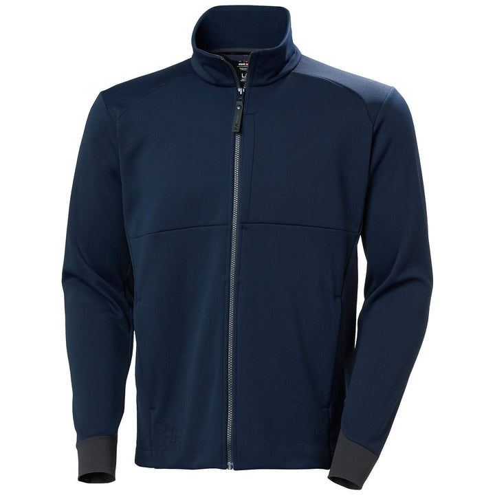 Helly Hansen Tech Midlayer Fleece Navy Front#colour_navy