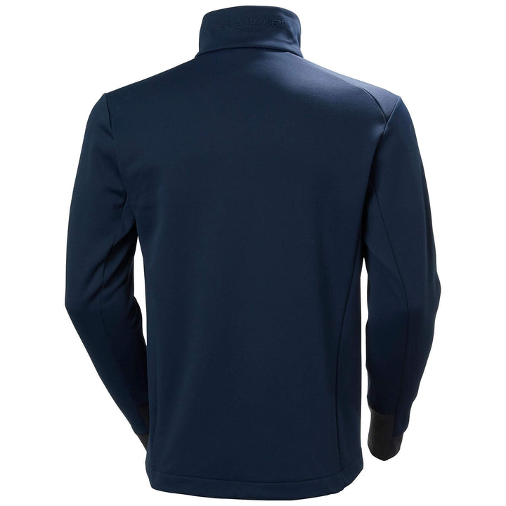 Helly Hansen Tech Midlayer Fleece Navy Back#colour_navy