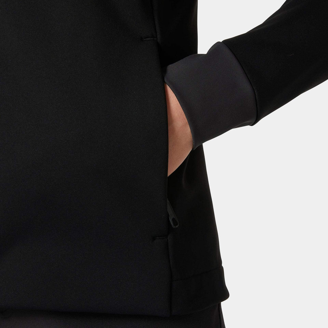 Helly Hansen Womens Tech Midlayer Fleece Black Feature 2#colour_black