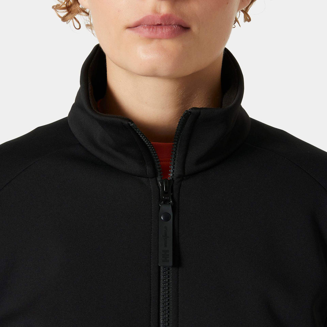 Helly Hansen Womens Tech Midlayer Fleece Black Feature 3#colour_black
