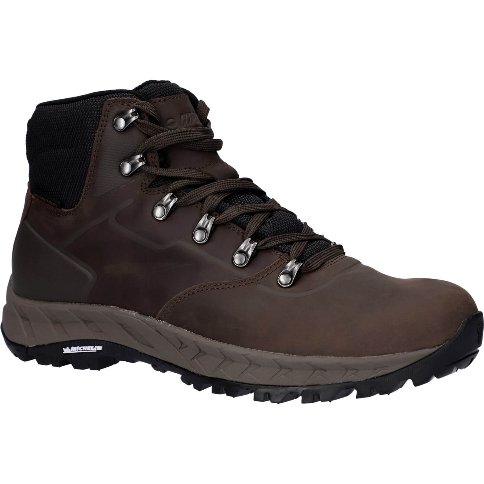 HI-TEC Altitude VII WP Uomo – Scarponcini Da Trekking Impermeabili In Pelle Marroni