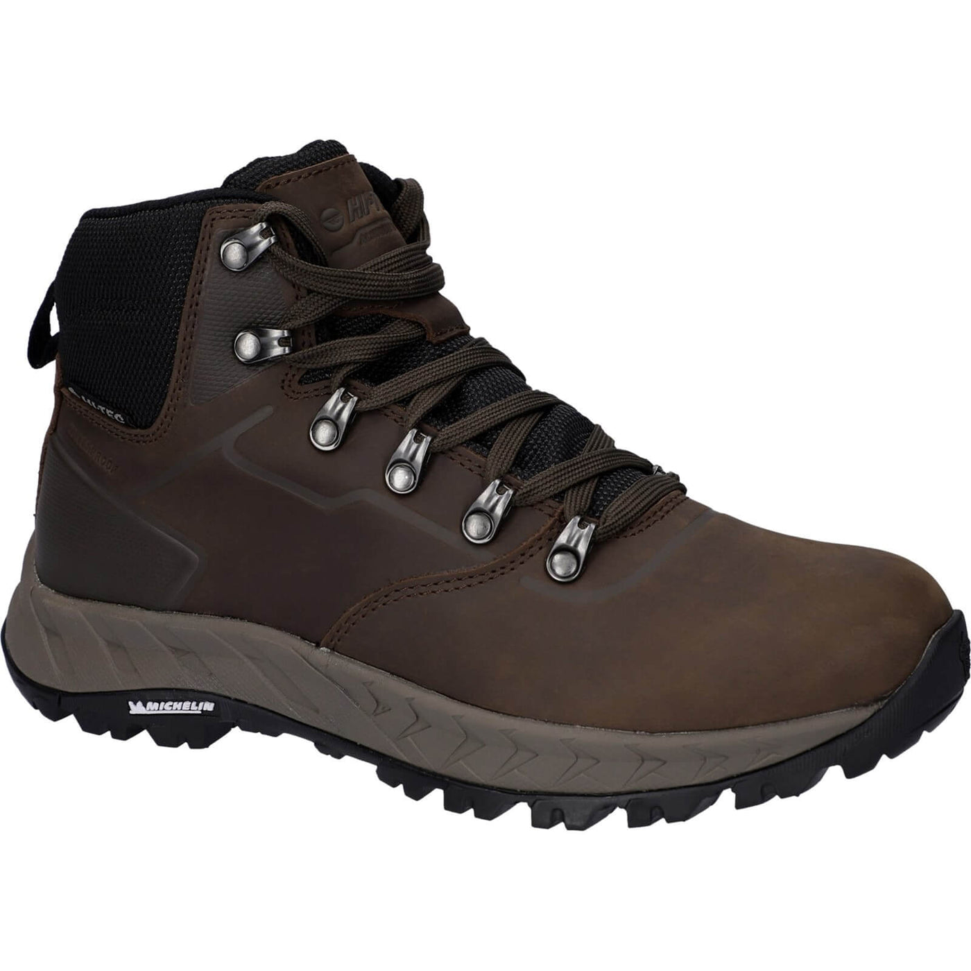 Hi-Tec Altitude VII WP Womens Waterproof Hiking Boots Chocolate Brown 1#colour_chocolate-brown