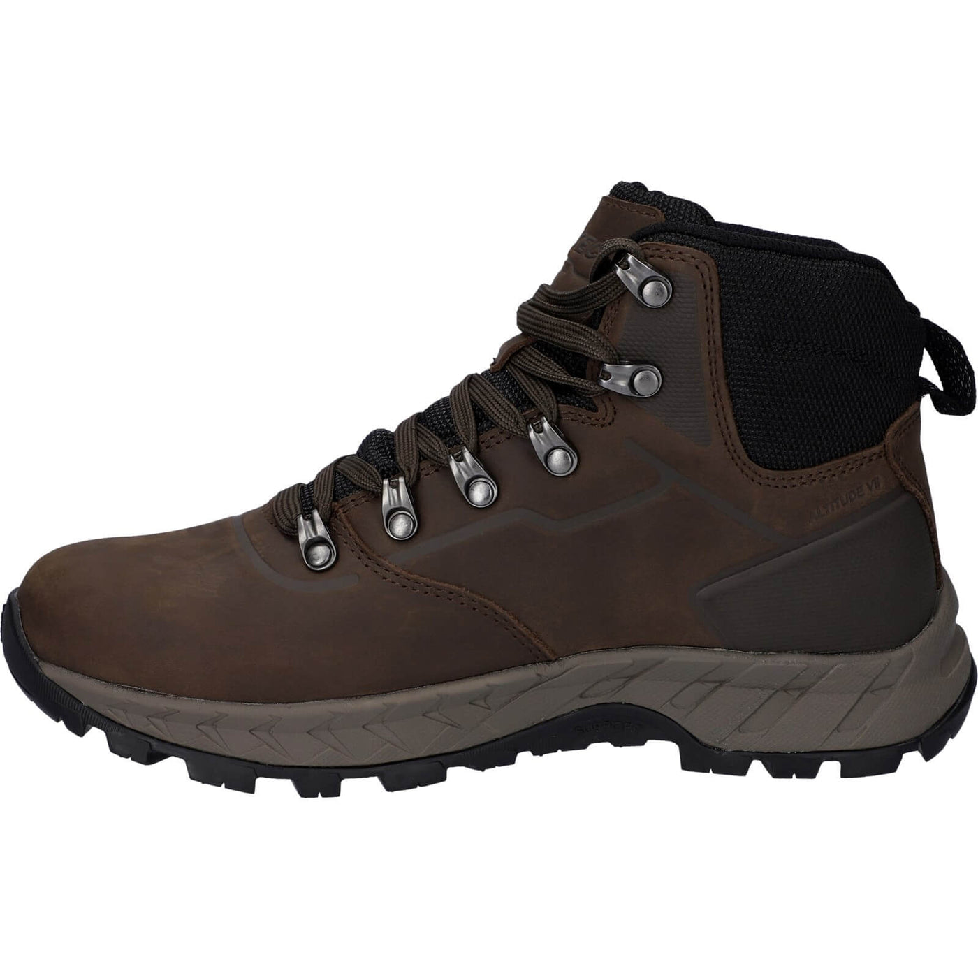Hi-Tec Altitude VII WP Womens Waterproof Hiking Boots Chocolate Brown 4#colour_chocolate-brown