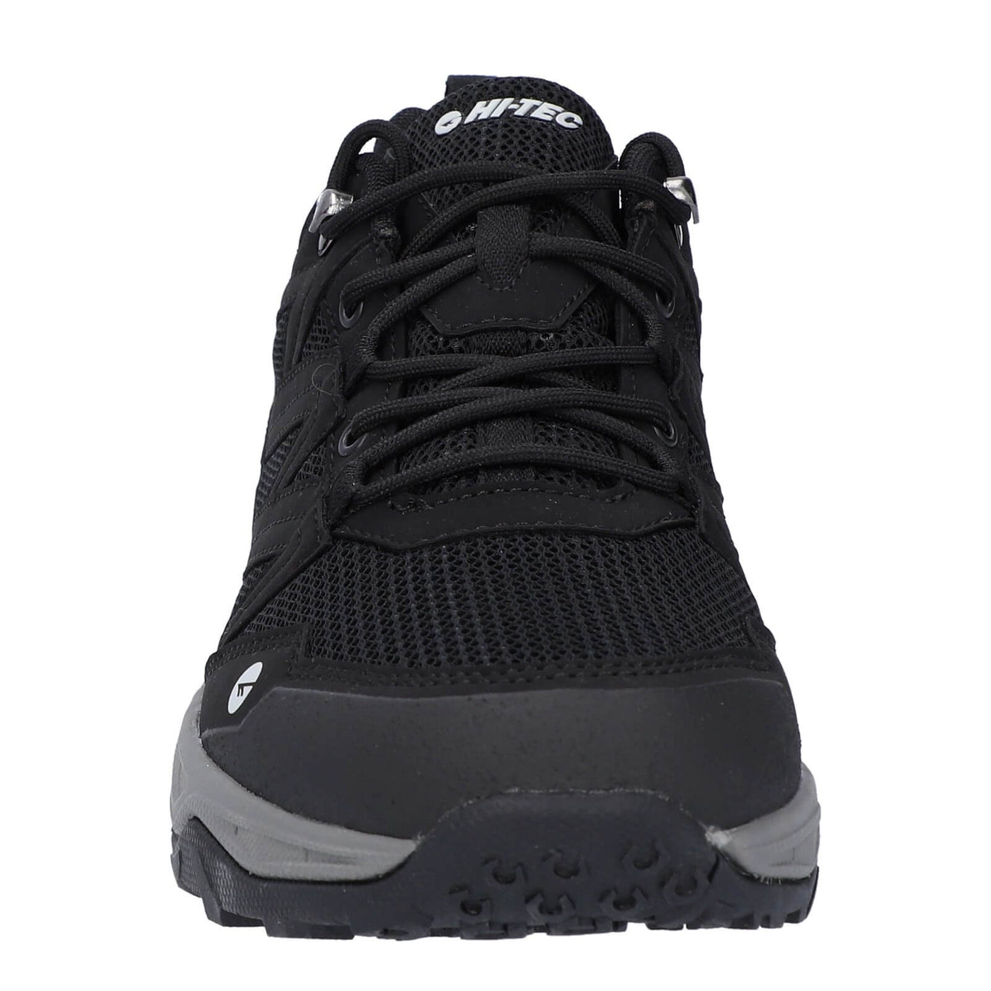 Hi-Tec Saunter WP Lightweight Waterproof Hiking Boots Black 4#colour_black