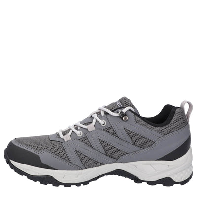 Hi-Tec Saunter WP Lightweight Waterproof Hiking Boots Grey 5#colour_grey