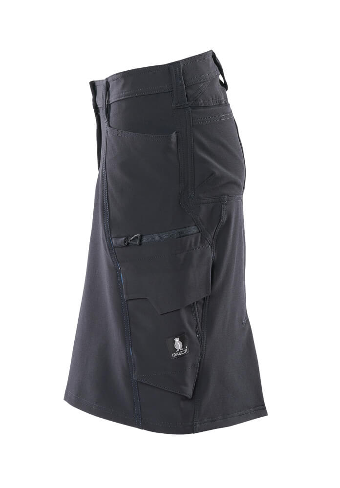 Mascot 4-Way-Stretch Work Skirt 18347-511 Right #colour_dark-navy-blue