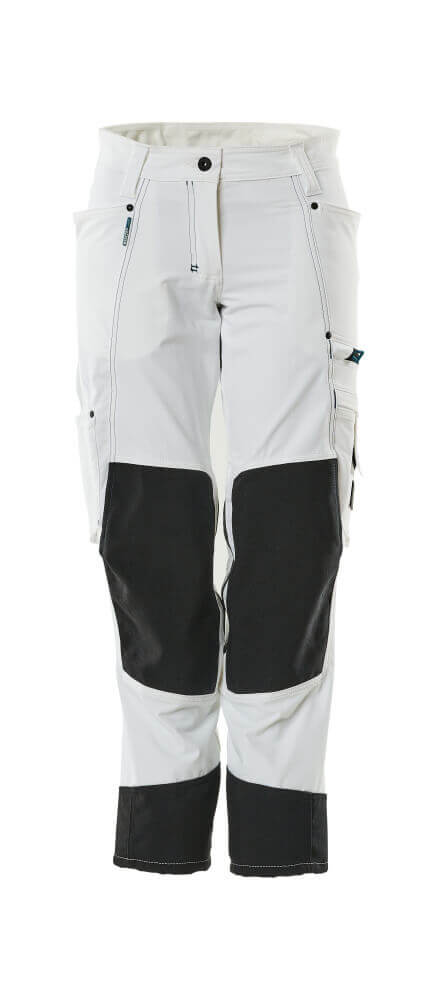 Mascot Advanced Work Trousers Stretch 18378-311 Front #colour_white