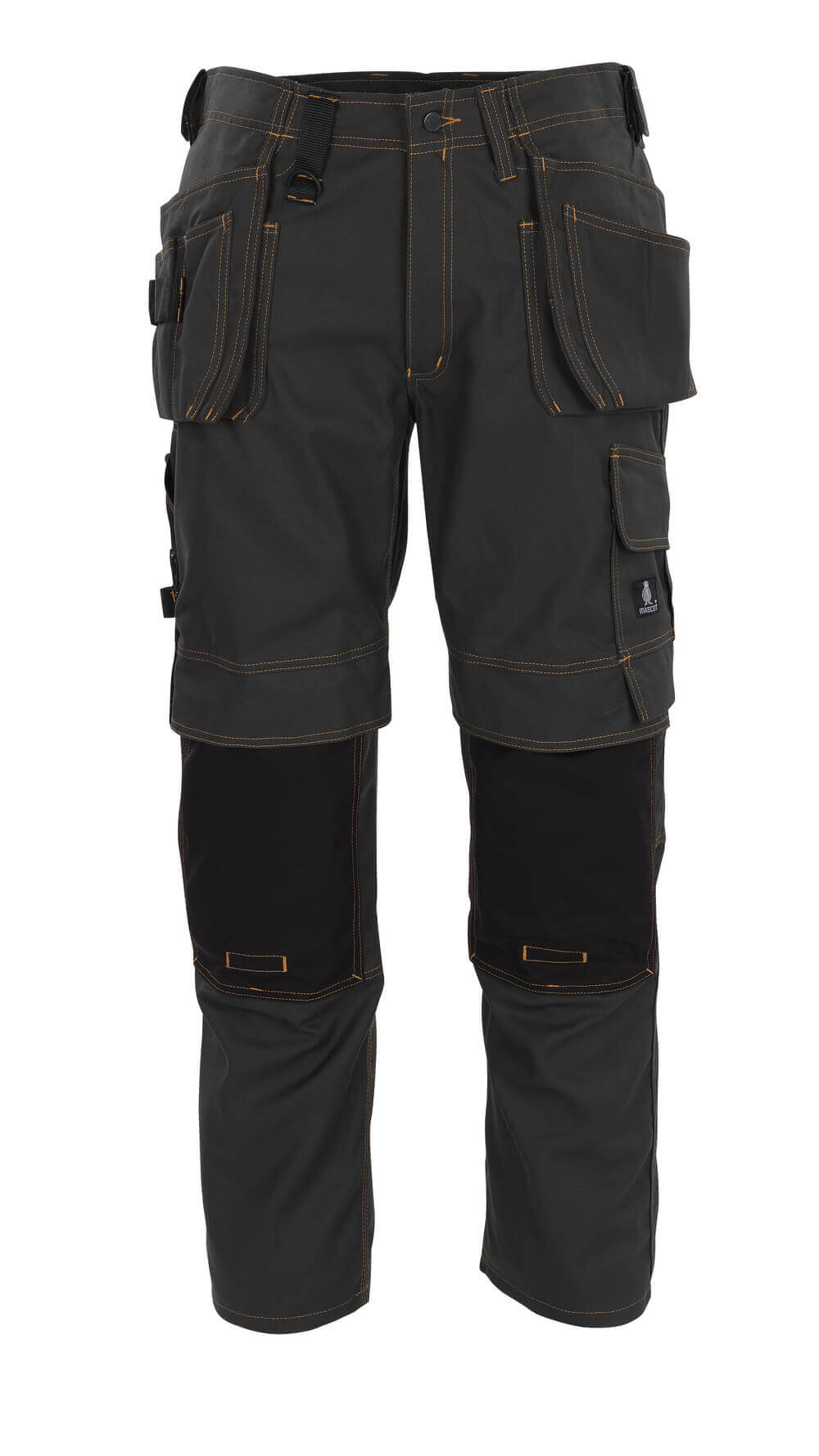 Mascot Almada Work Trousers 06231-010 Front #colour_dark-anthracite-grey