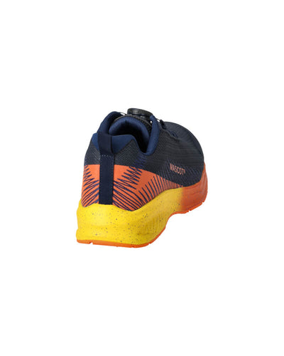 Mascot Composite Toe Cap ESD BOA S1PS Safety Shoes F1601-909 Left #colour_dark-navy-bright-orange