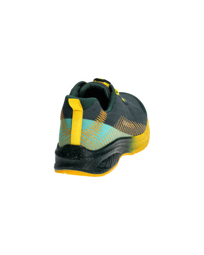 Mascot Composite Toe Cap ESD BOA S1PS Safety Shoes F1601-909 Left #colour_forest-green-sunflower-yellow