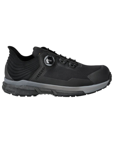 Mascot Composite Toe Cap S3 BOA ESD Safety Shoes F1680-704 Front #colour_black