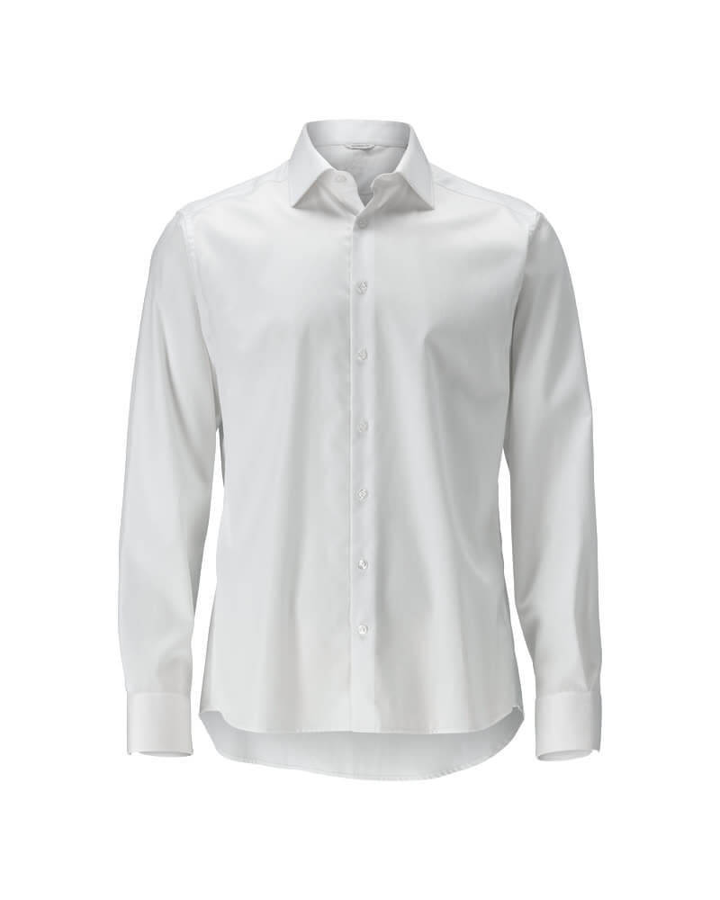 Mascot Cotton Easy Iron Cutaway Collar Shirt 22004-742 Front #colour_white