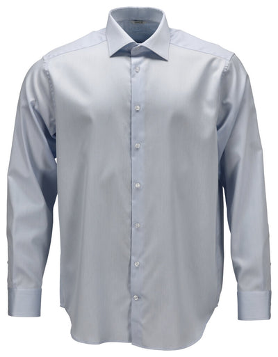 Mascot Cotton Easy Iron Cutaway Collar Shirt 22204-742 Front #colour_light-blue