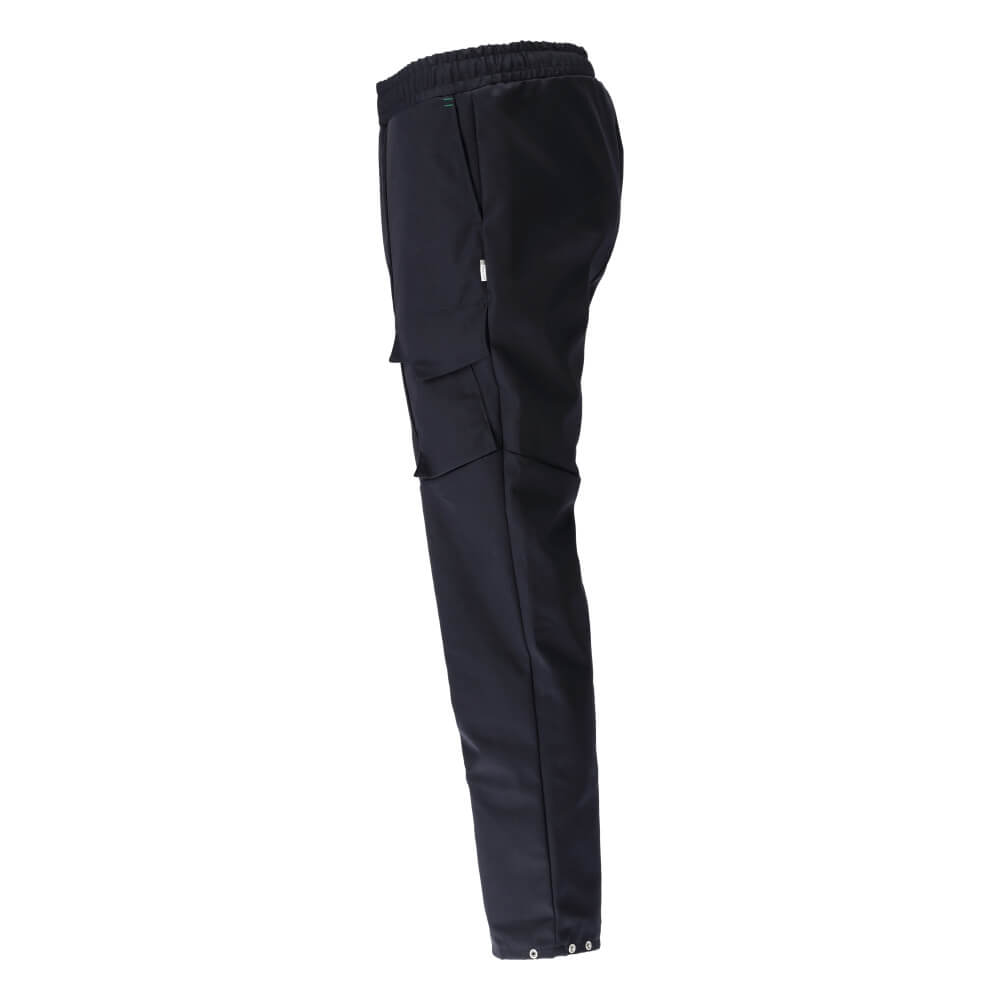 Mascot Elasticated Waist Trousers with Thigh Pockets 20359-442 Right #colour_dark-navy-blue