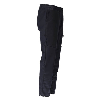 Mascot Elasticated Waist Trousers with Thigh Pockets 20359-442 Left #colour_dark-navy-blue