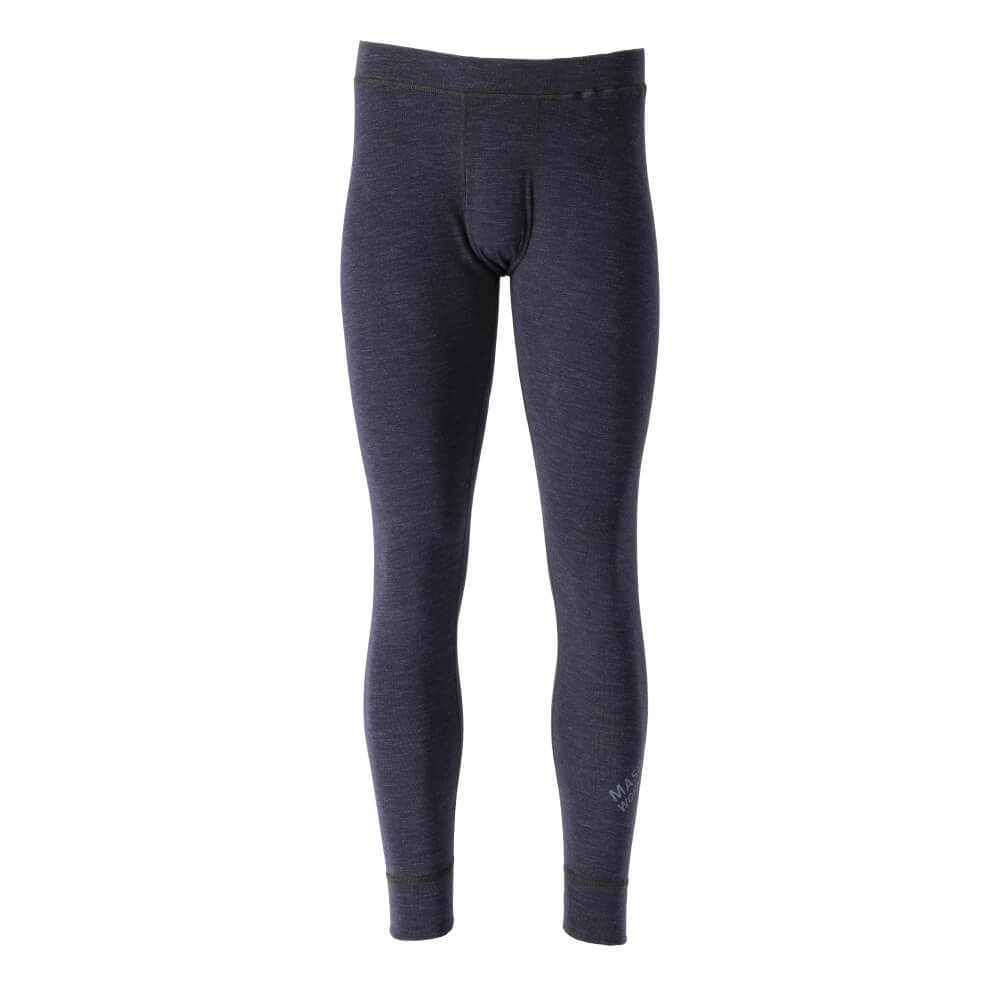 Mascot Flame Retardant Anti-Static Insulating Functional Wool Base Layer Under Trousers 21899-426 Front #colour_dark-navy-blue