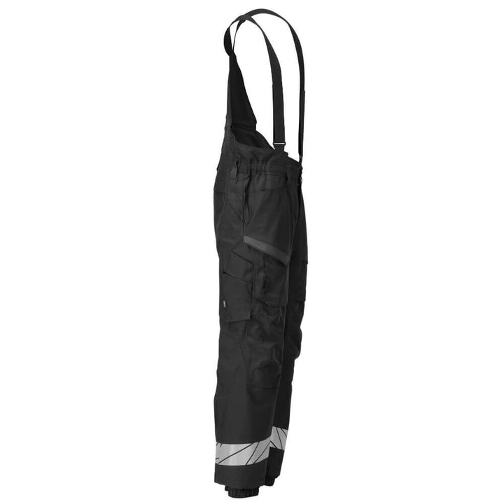 Mascot Highly Durable Lightweight Insulated Breathable Waterproof Winter Trousers 23090-231 Left #colour_black