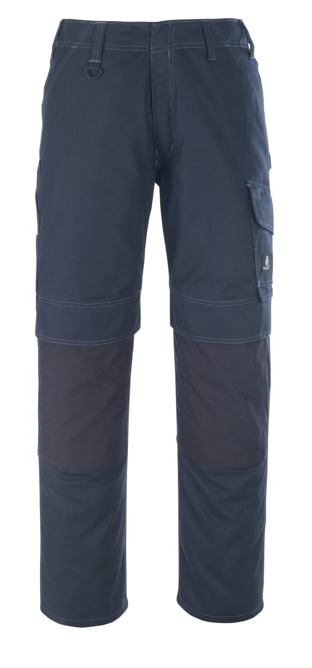 Mascot Houston Work Trousers 10179-154 Front #colour_dark-navy-blue