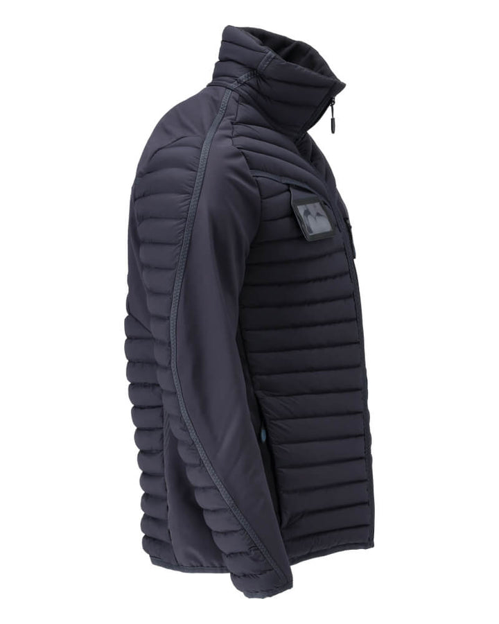 Mascot Insulated Breathable Water Repellent Jacket 22115-607 Left #colour_dark-navy-blue