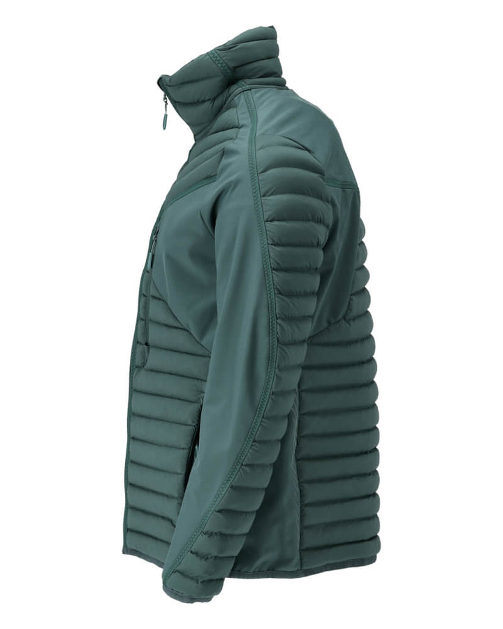 Mascot Insulated Breathable Water Repellent Jacket 22115-607 Right #colour_forest-green