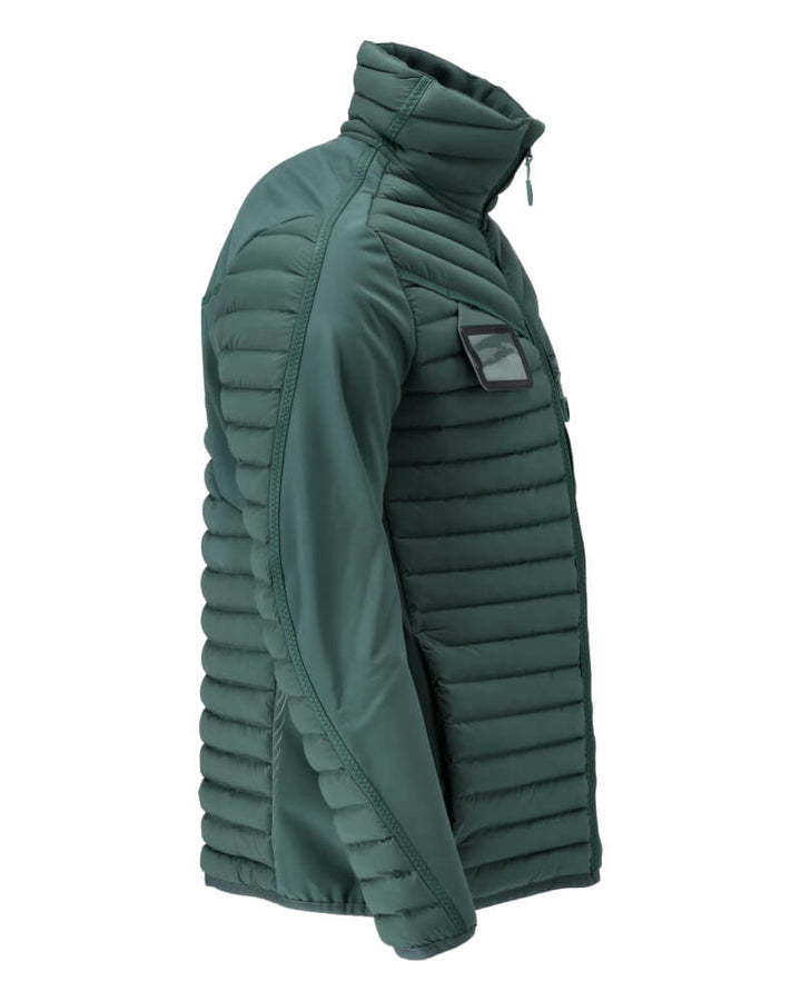 Mascot Insulated Breathable Water Repellent Jacket 22115-607 Left #colour_forest-green