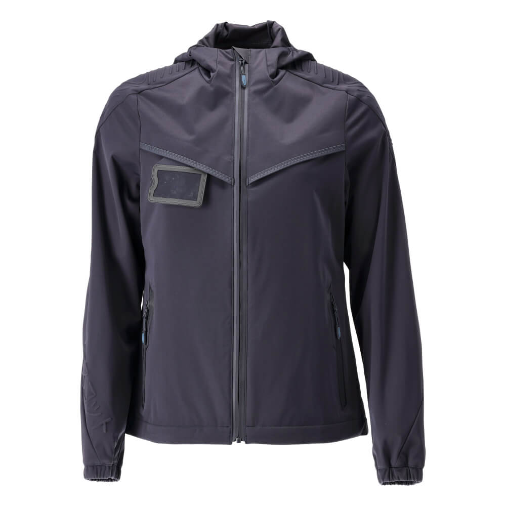 Mascot Lightweight Breathable Stretch Jacket For Women  22111-615 Front #colour_dark-navy-blue