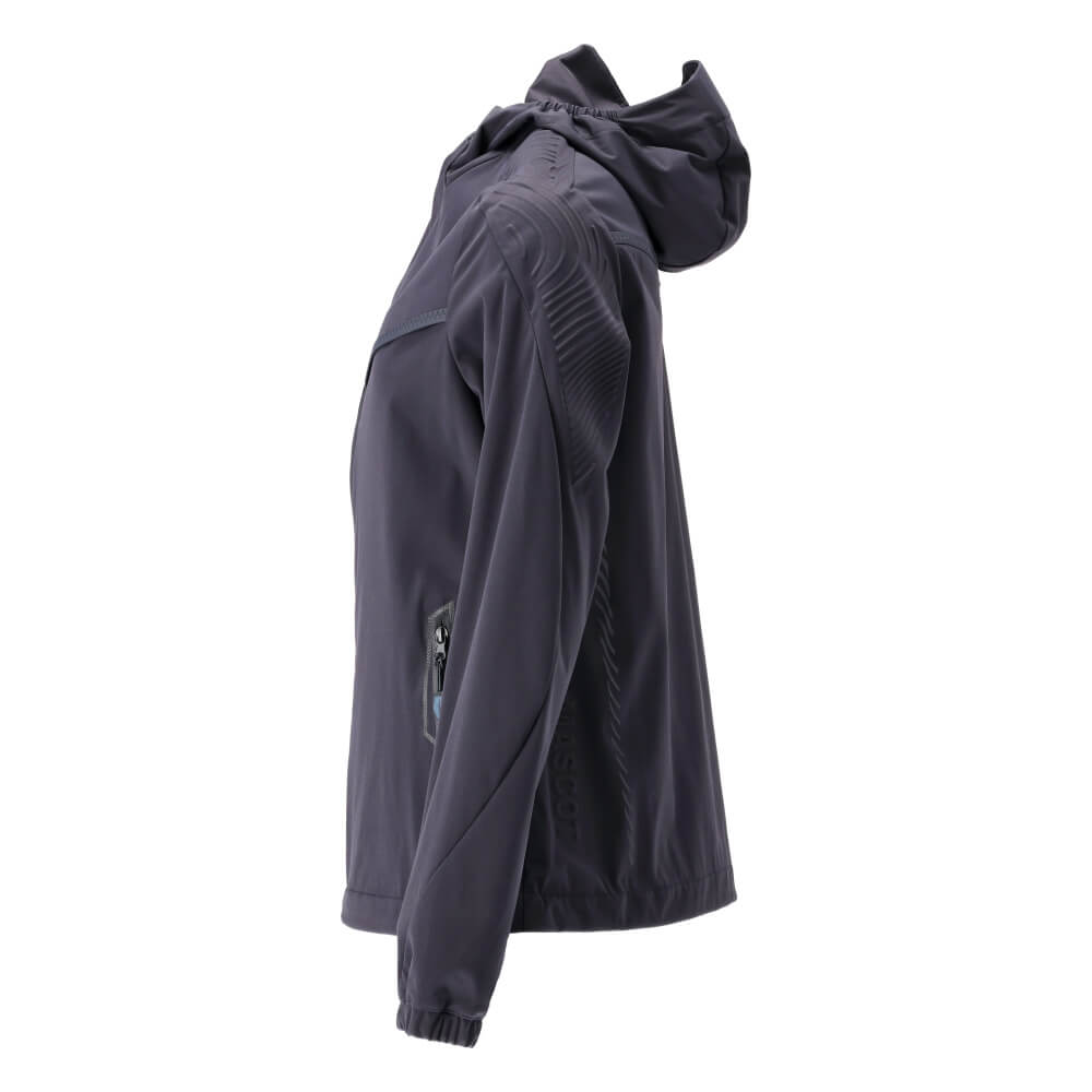 Mascot Lightweight Breathable Stretch Jacket For Women  22111-615 Right #colour_dark-navy-blue