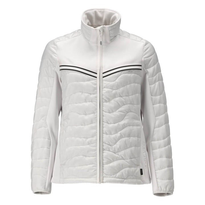 Mascot Lightweight Breathable Thermal Water Repellent Jacket 22325-318 Front #colour_white